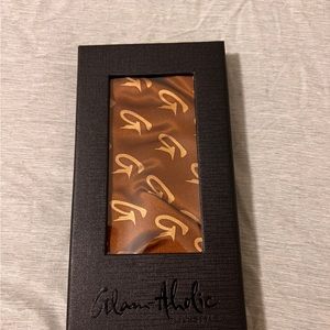 Glamaholic Lifestyle - Large Monogram Silk Scarf Brown